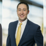 Adam Hapner, Michael Becker and Andrew Fairbanks from Weiss Serota Helfman Cole + Bierman